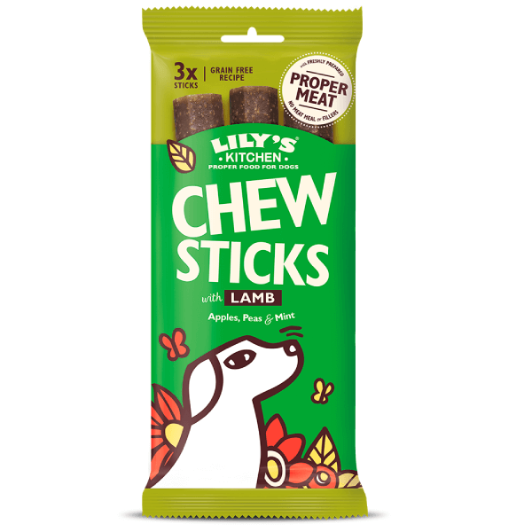 Recompense pentru caini Lily's Kitchen Dog Sticks Miel 120g - Animax
