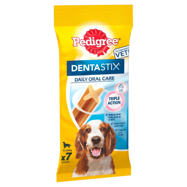 Recompense pentru caini Pedigree Dentastix Mediu Mono 180g - Animax