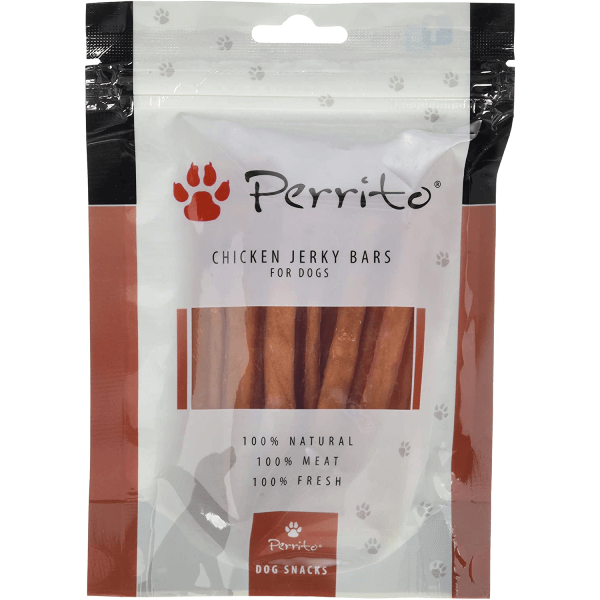 Recompense pentru caini Perrito Dog Chicken Jerky Bars 100g - Animax