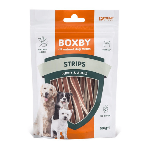 Recompense pentru caini Proline Boxby Strips 100g - Animax
