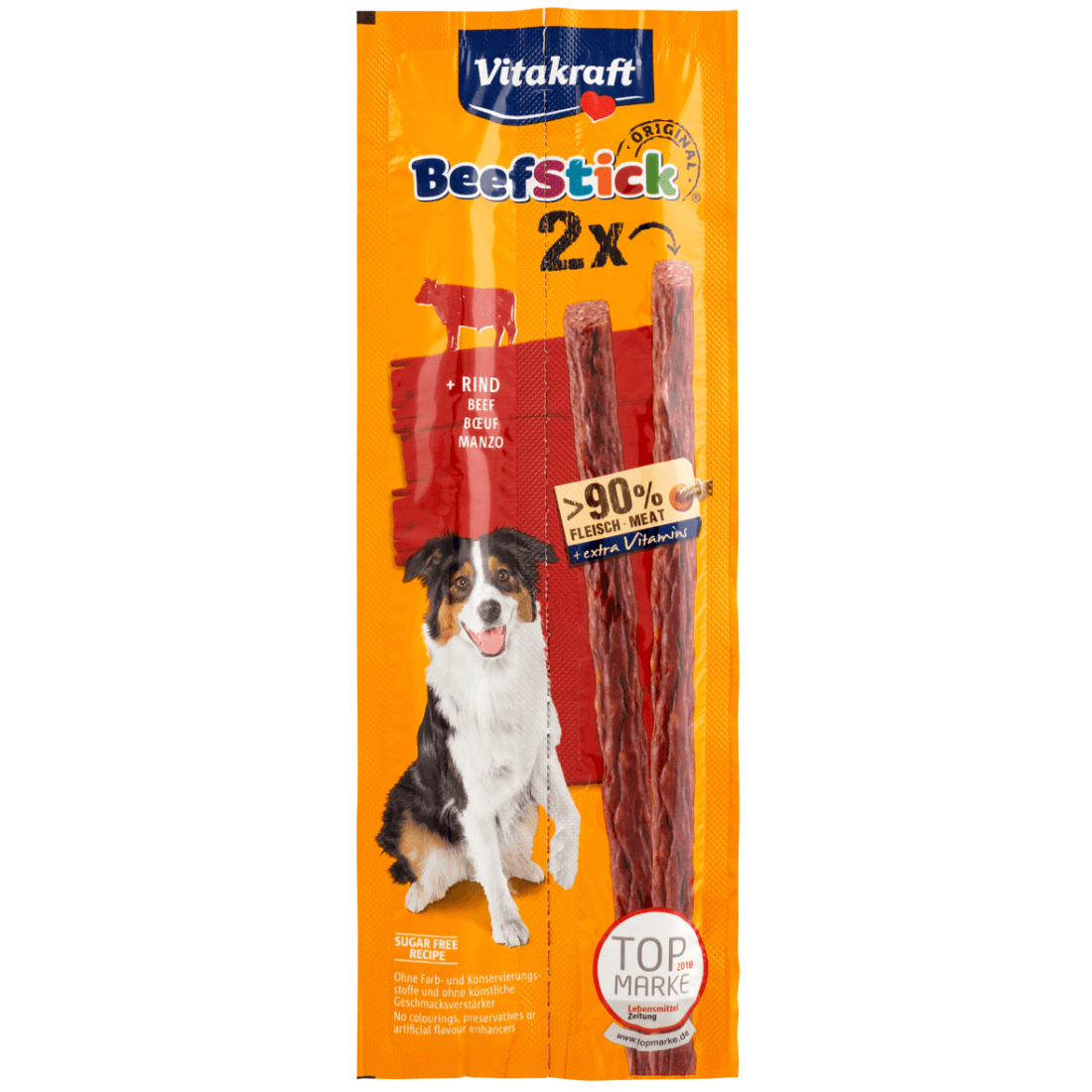Recompense pentru caini Vitakraft Beef Stick cu Vita 2x12g - Animax