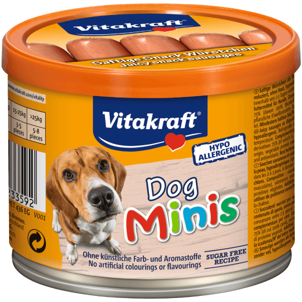 Recompense pentru caini Vitakraft Dog Mini 120g - Animax