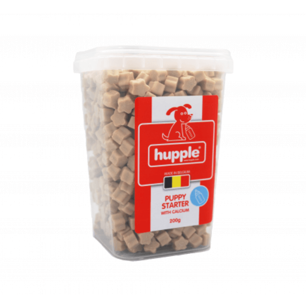 Recompense cu calciu pentru caini Hupple Puppy Starter 200g - Animax