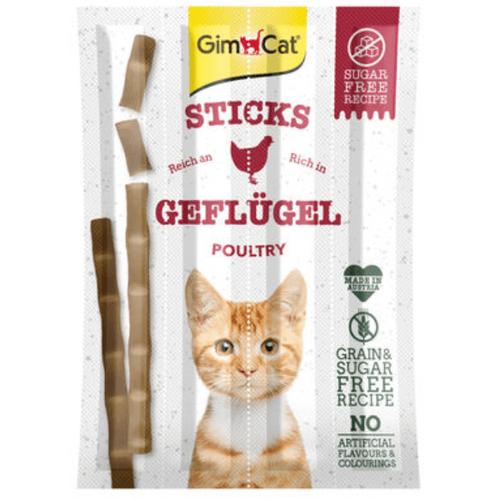 Recompense pentru pisici Gimcat Pasare 4buc - Animax