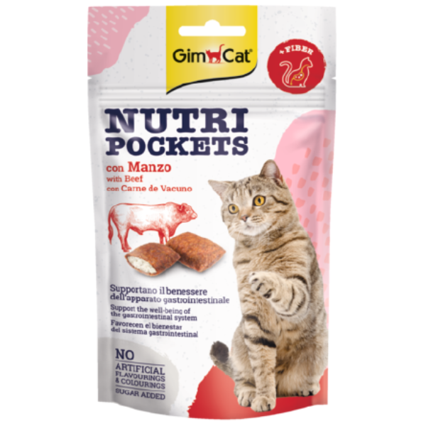 Recompense pentru pisici Gimcat Vita si malt 60g - Animax