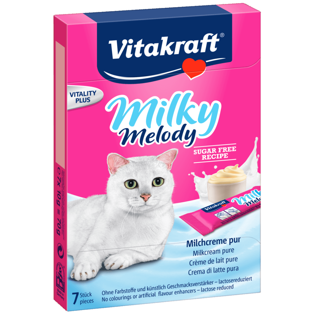 Recompense pentru pisici Vitakraft Cat Milky Melody 70g - Animax