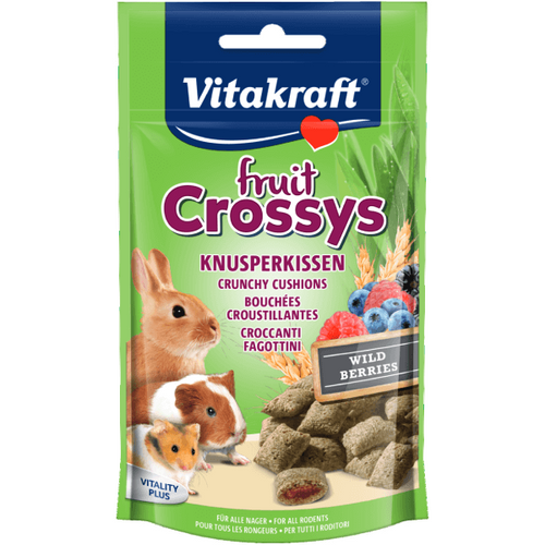 Recompense pentru rozatoare Vitakraft Crossys Wildberry 50g - Animax