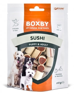 Recompense pentru caini Boxby sushi 100g - Animax