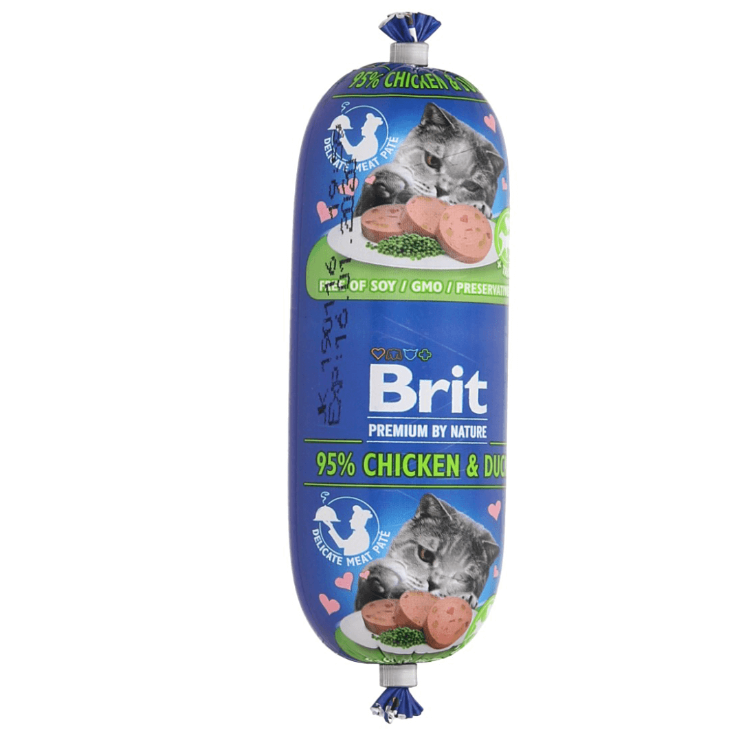 Brit sausage for sales cat