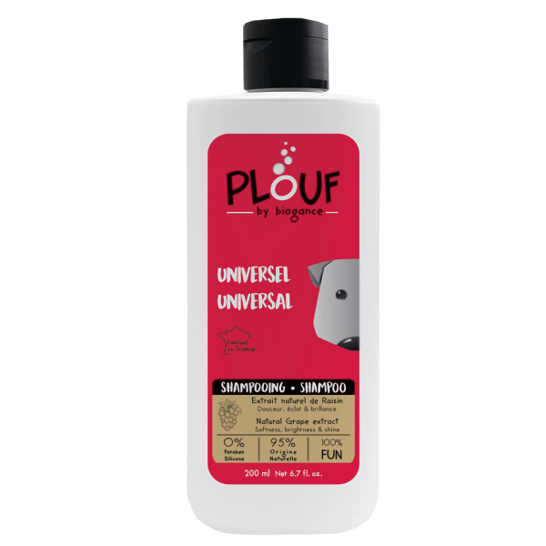 Sampon pentru caini Biogance Plouf Shampoo Universal Grapes 200ml - Animax