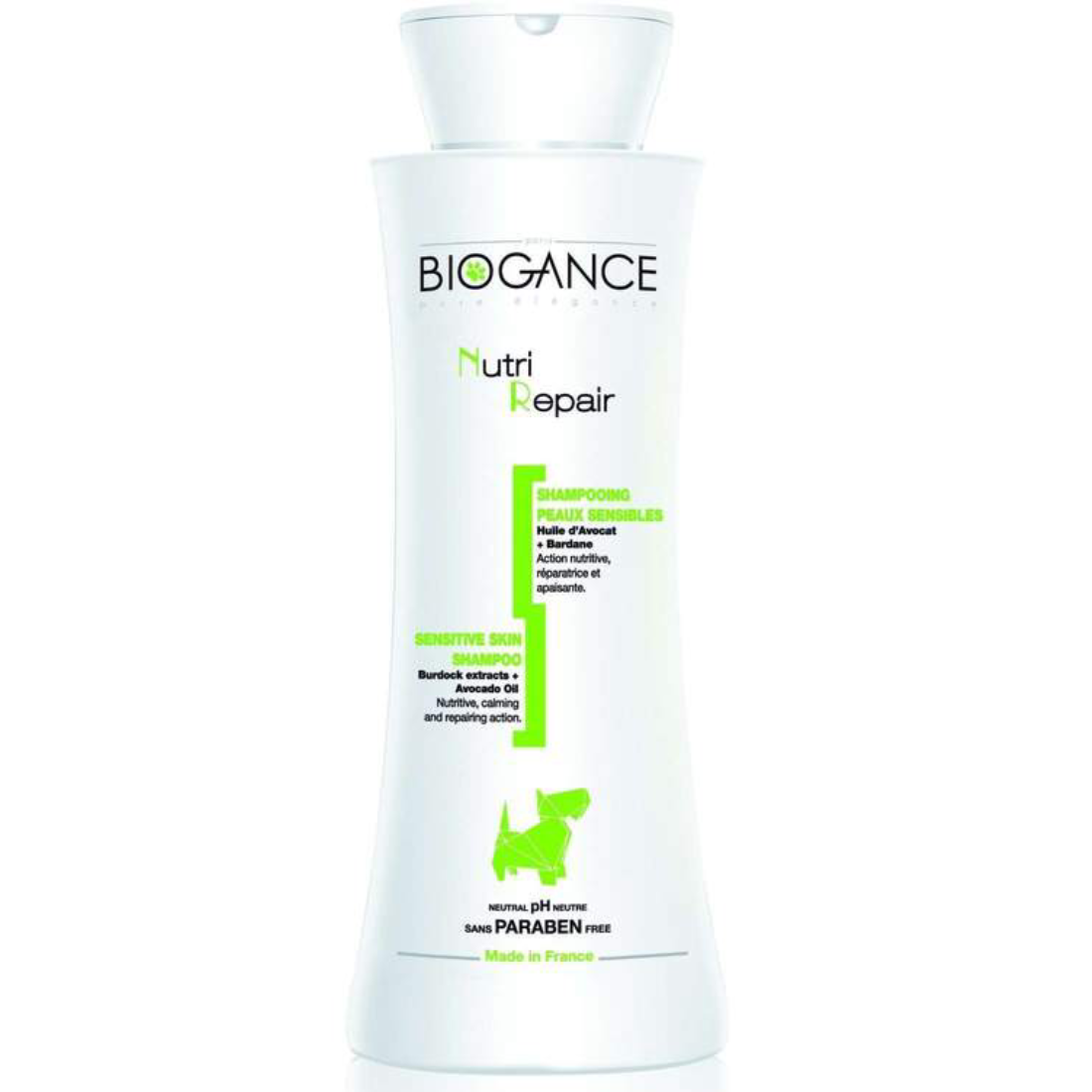 Sampon pentru caini Biogance Dog Shampoo Nutri Repair Sensitive 250ml - Animax