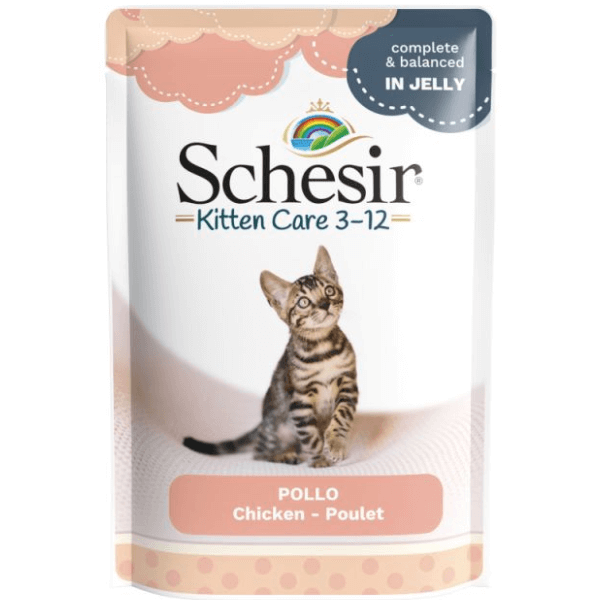 Hrana umeda pentru pisici Schesir Junior Pui 85g - Animax