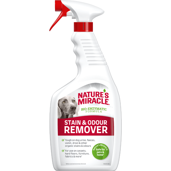Solutie pentru pete si mirosuri Nature's Miracle Dog 709ml - Animax