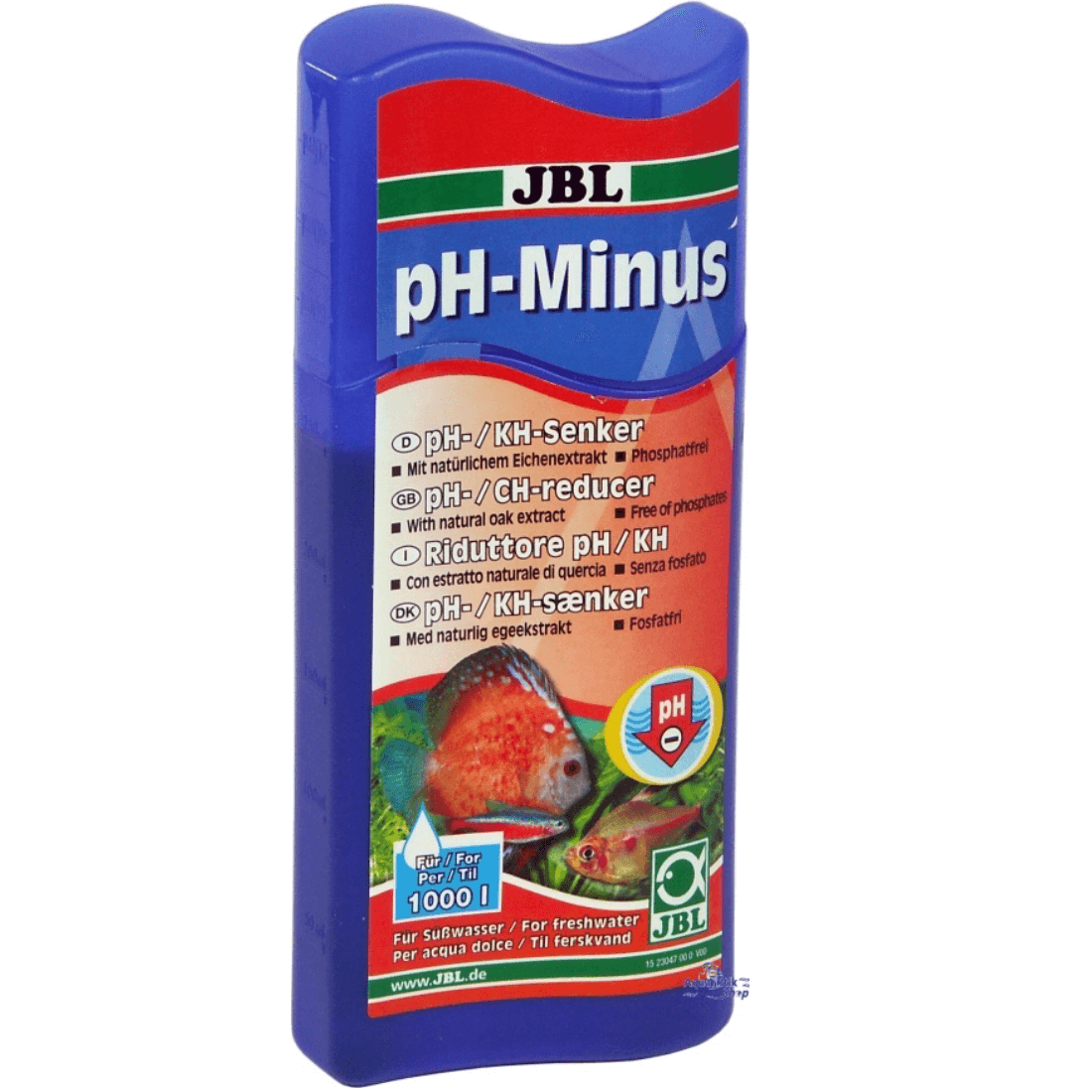 Solutie pentru tratarea apei JBL PH MINUS 250 ml - Animax