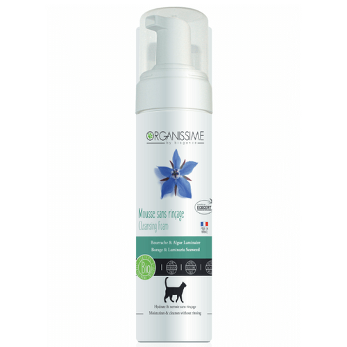 Spuma de curatare pentru caini si pisici Biogance Cleansing Foam Borage 200ml - Animax