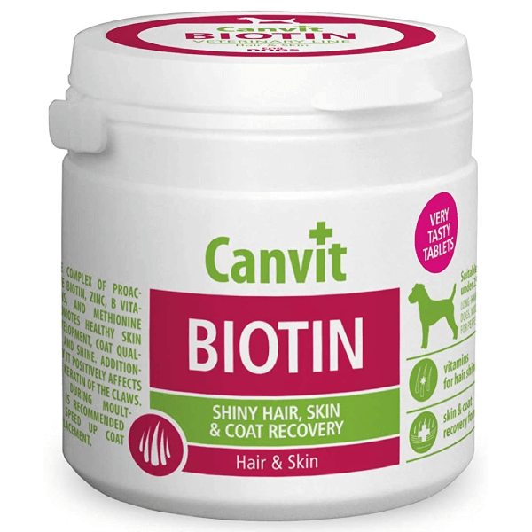 Supliment pentru caini Canvit Biotin Dogs 100g - Animax