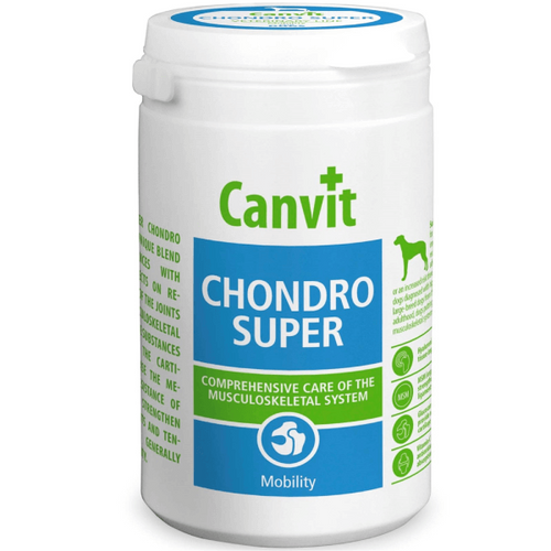 Supliment pentru caini Canvit Chondro Super Dogs 230g - Animax