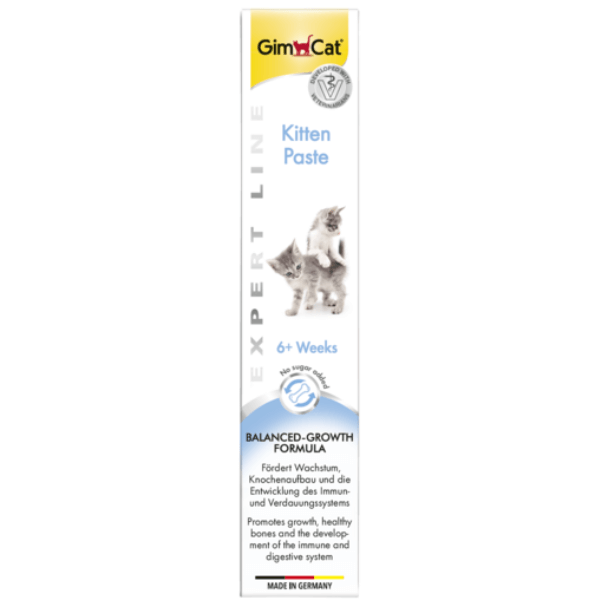 Supliment pentru pisici Gimcat Baby Paste cu calciu 50g - Animax