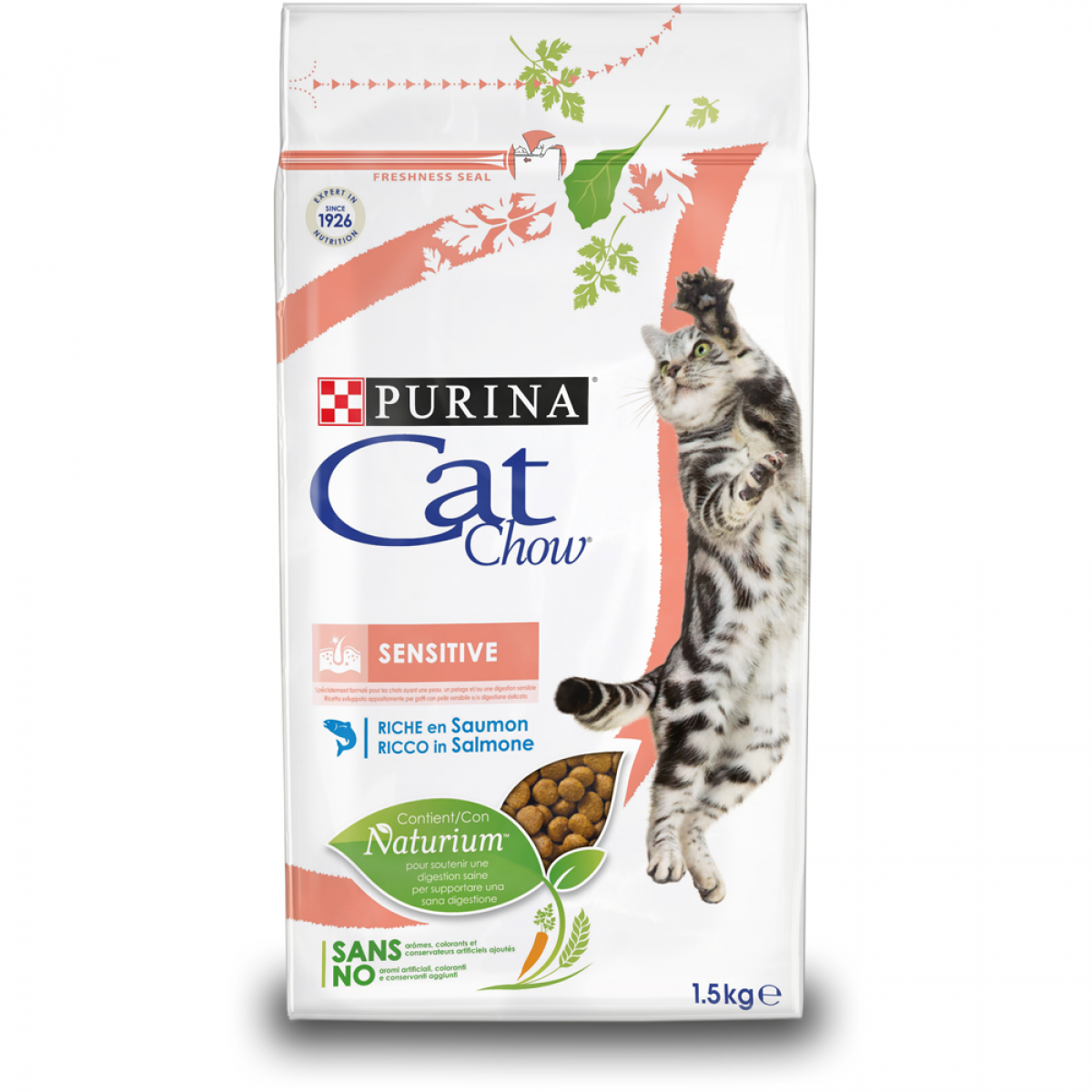 Hrana uscata pentru pisici Cat Chow Sensitive 1.5 kg - Animax