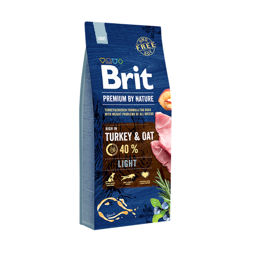 Hrana uscata pentru caini Brit Premium by Nature Light 15 Kg - Animax