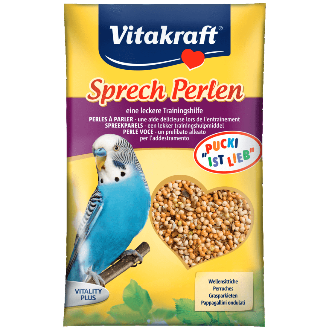 Vitamine pentru stimularea vorbirii Vitakraft Perus 20gr - Animax