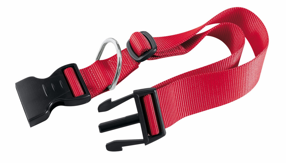 Zgarda rosie pentru caini Ferplast Club 2.5x70cm - Animax